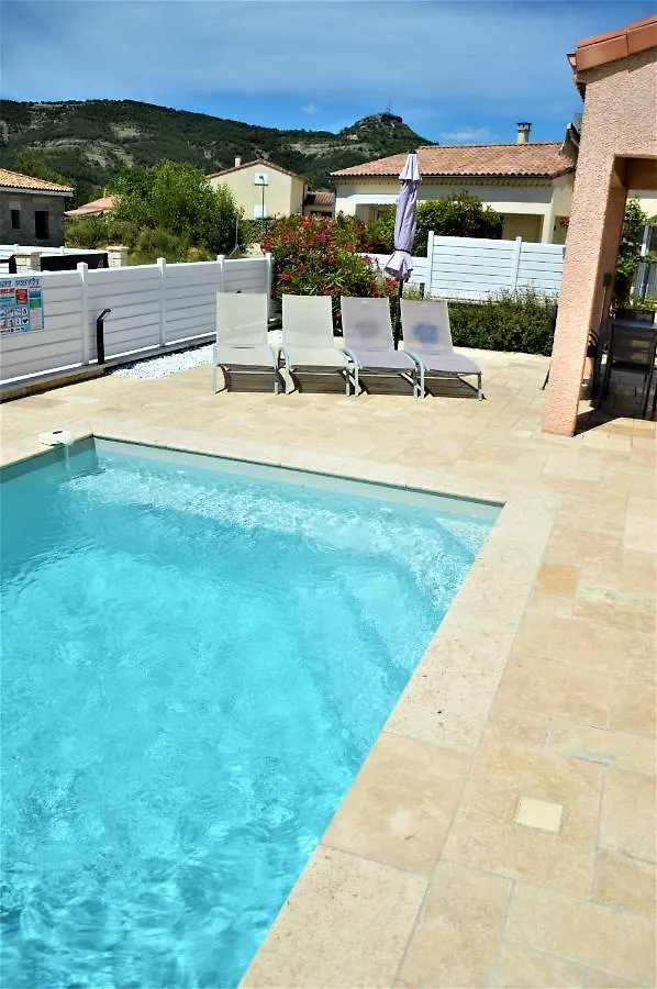 Gite Cesar 6P, 3Ch, Piscine Privee, Terrain Prive Clos, Terrain De Petanque Vallon-Pont-dʼArc 0*,